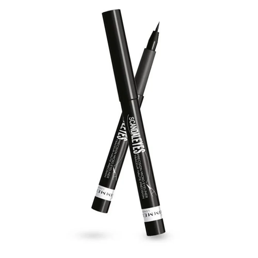 Rimmel London 001 Black Scandal'Eyes Micro Eyeliner 0.037 Fl Oz 1.1 mL